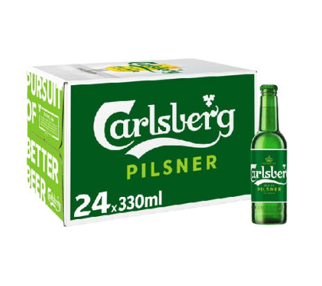 Carlsberg Pint Beer 24 x 330ml – Alcohol Express