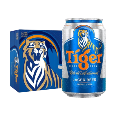 Tiger Beer Can - 24 x 320ml – Alcohol Express