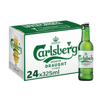 Carlsberg Smooth Draught Beer 24 x 325ml