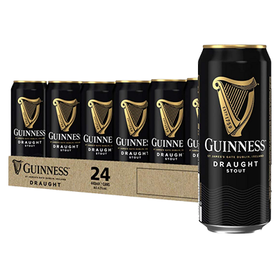 Cerveza Guinness Draught 24 Pack De 440ml C/u